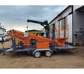 aerial platform on trailer bim mosxos